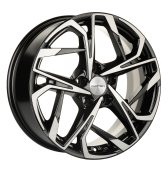Khomen Wheels KHW1716 (Nissan Qashqai) Black-FP