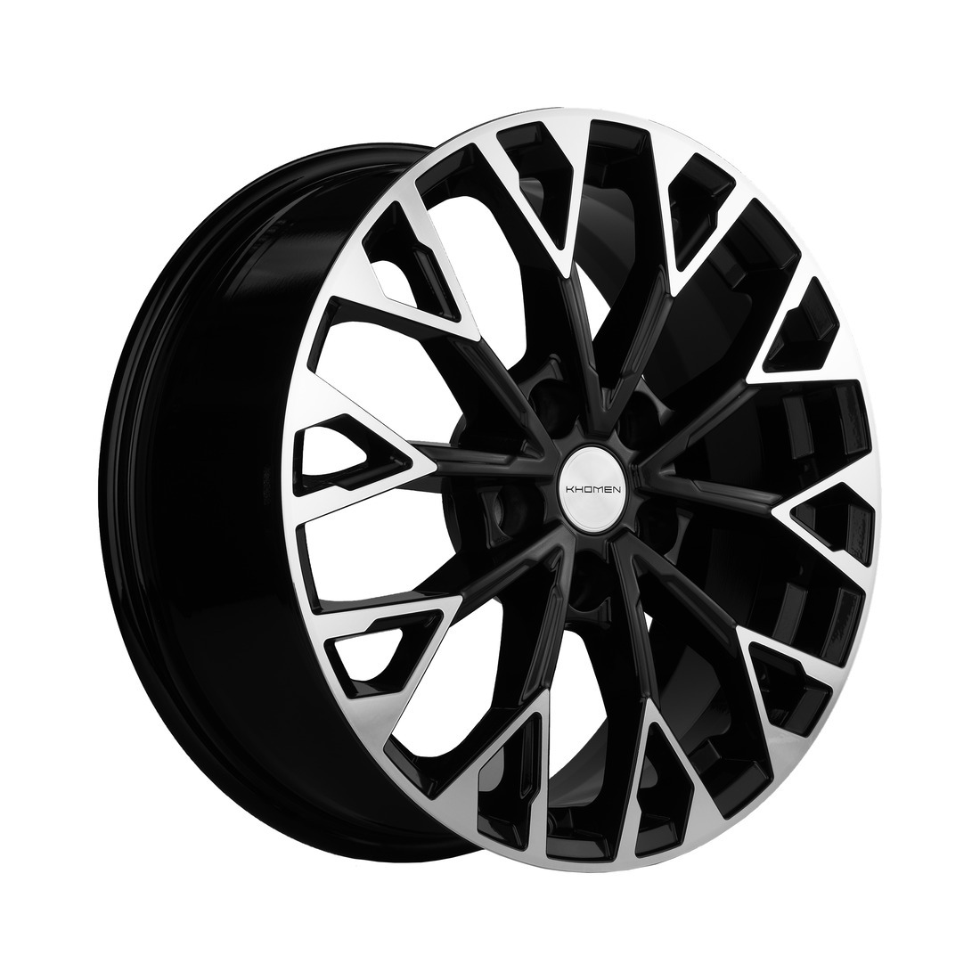 Khomen Wheels KHW1718 Black FP