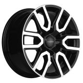 Khomen Wheels KHW1723 (LC PradoLexus GX) Black-FP