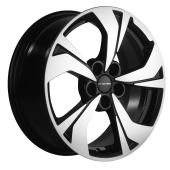 Khomen Wheels KHW1724 Black-FP