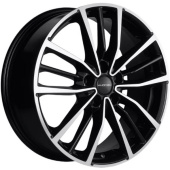 Khomen Wheels KHW1812 (Coolray) Black-FP