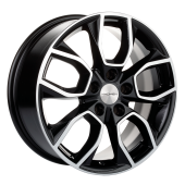 Khomen Wheels KHW1713 (KodiaqTiguan) Black-FP