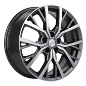 Khomen Wheels KHW1806 (DargoJolion) Gray-FP